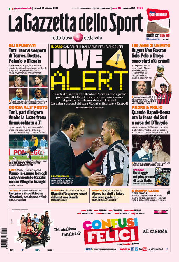Gazzetta 31.10.14