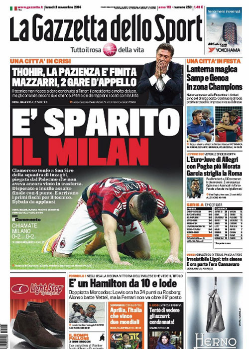 Gazzetta 03.11.14