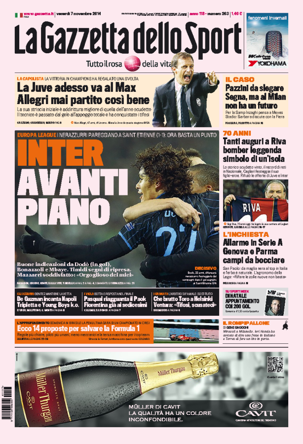 Gazzetta 07.11.14