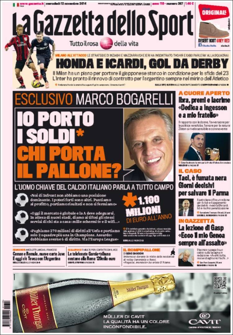 Gazzetta  12.11.14
