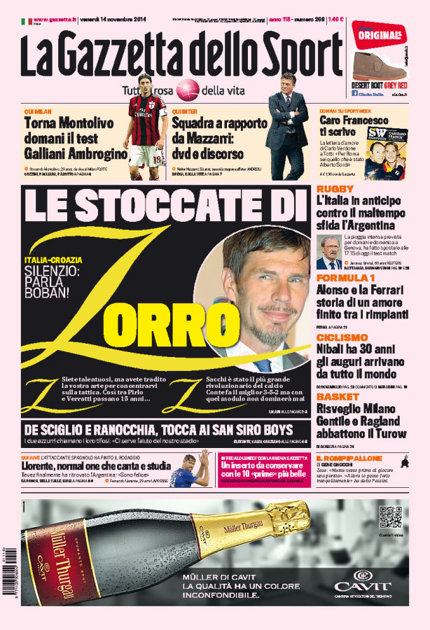 Gazzetta 14.11.14