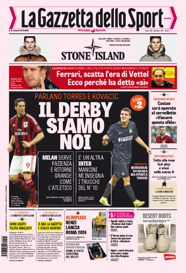 Gazzetta  21.11.14