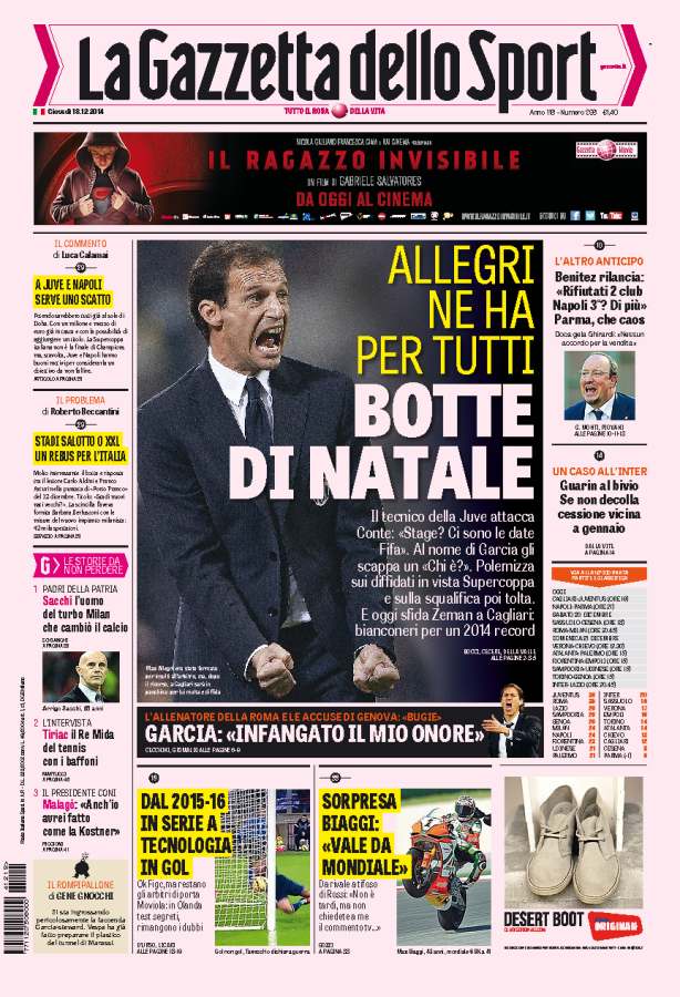 Gazzetta 18.12.14
