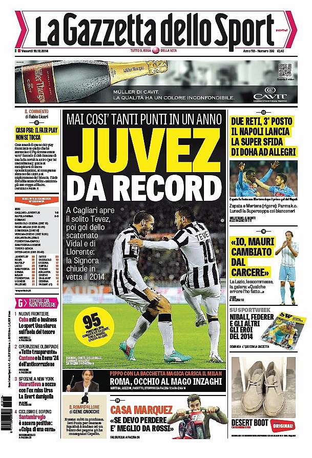 Gazzetta 19.12.14