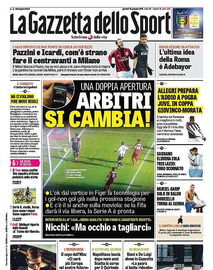 Gazzetta 15.01.15