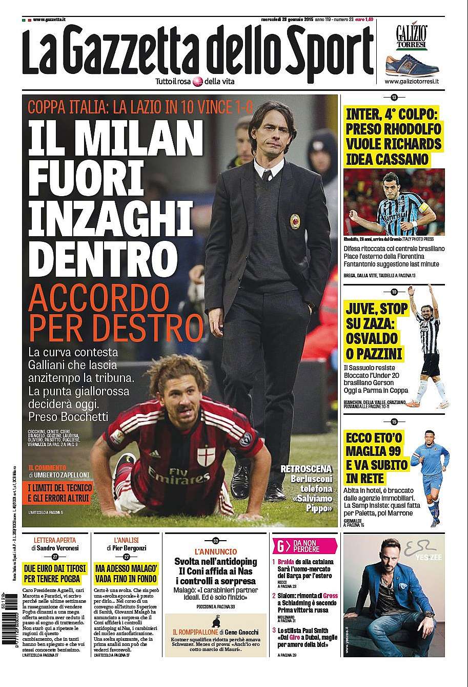 Gazzetta 28.01.15