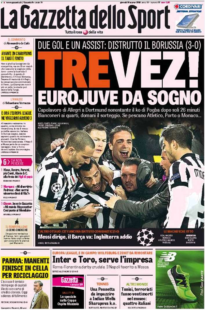 Gazzetta 19.03.15
