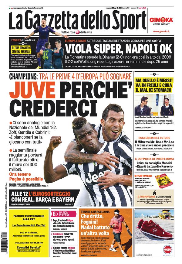 Gazzetta 24.04.15