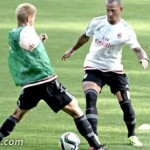 Milan: oggi doppia seduta di allenamento