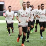 Allenamento Milan: Josè Mauri e Mexes in gruppo