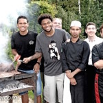 FOTO: Grigliata in famiglia a Milanello
