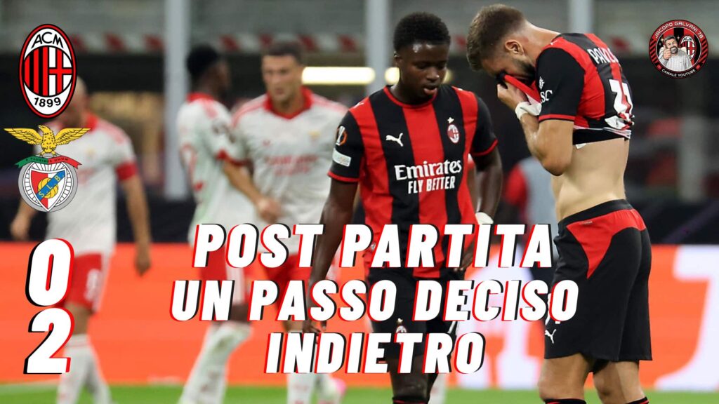 post partita Un passo deciso indietro
